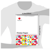 Phomemo A4 thermal paper showcasing the size dimensions