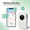 Phomemo D35 label machine connects with phones via bluetooth