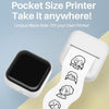Phomemo M02X Portable Pocket Printer is compact and easy to carry around