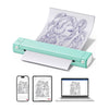 Cyan Phomemo M08F Tattoo Stencil Printer capable of printing high-quality tattoo stencils