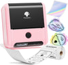 Phomemo M200 Commercial Portable Label Maker pink can print different types of labels