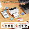Phomemo M421 Bluetooth label maker, compatible with Android, iOS, Windows, macOS, and Chrome OS via Bluetooth or USB.