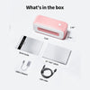Phomemo PM-246S/ B246D High-Speed USB Shipping Label Printer with its accessories