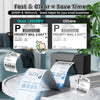 [NEW Arrival] Phomemo PM247-WF Wireless High-Speed Shipping Label Printer save time