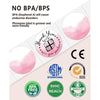 Phomemo 2¡± Pink Round Thermal Label Sticker for Shipping Label Printer is no bpa