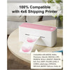 Phomemo 2¡± Pink Round Thermal Label Sticker for Shipping Label Printer is 100 compatible with shiopping printer