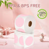 Phomemo 2¡° Round Thermal Label For Shipping Label Printer (750 Labels/Roll) is bpa free