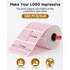 Phomemo 3¡± x 2¡± Shipping Label Stickers for Shipping Label Printer make your logo imressive
