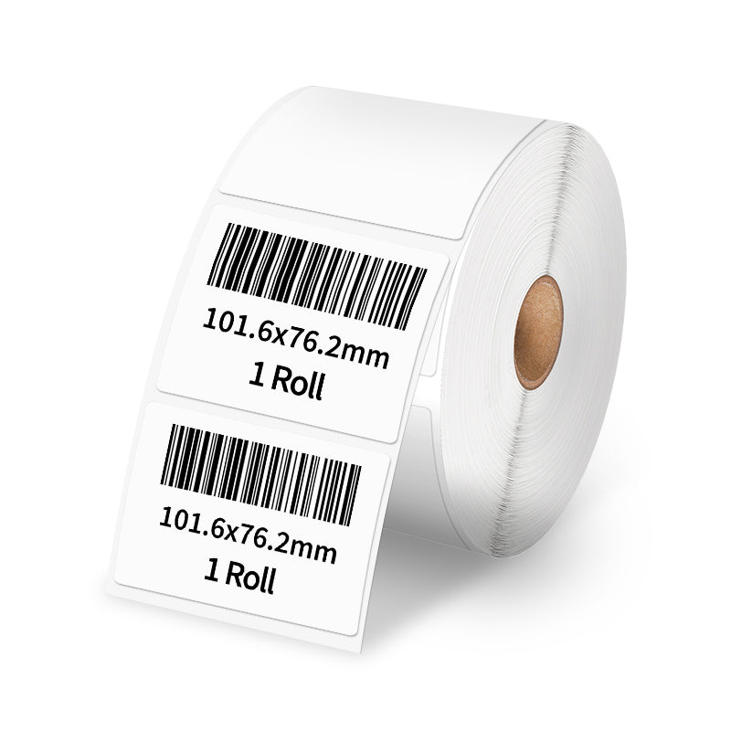 Phomemo 4”x3“ White Thermal Label For Shipping Label Printer