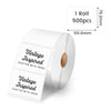Phomemo 4¡±x3¡± White Thermal Label For Shipping Label Printer