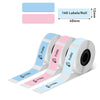 Phomemo 12x40mm Pink/Blue/Wathet thermal Label for D30/D35/Q30/Q30S-Label Dimensions