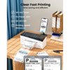 Phomemo PM249-BTZ Bluetooth Direct Connect Shipping Label Printer claer fast printing