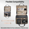 Phomemo tattoo case flexible compartments, removable dividers, customizable storage space for stencil printer & tattoo gear