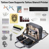 Phomemo tattoo case compatibility, supports tattoo stencil printer, inks, tattoo machines & tattoo transfer paper storage