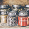 Phomemo transparent thermal label is a good choice for kitchen seasoning organization