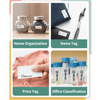 Phomemo white thermal labels can be used in home organization