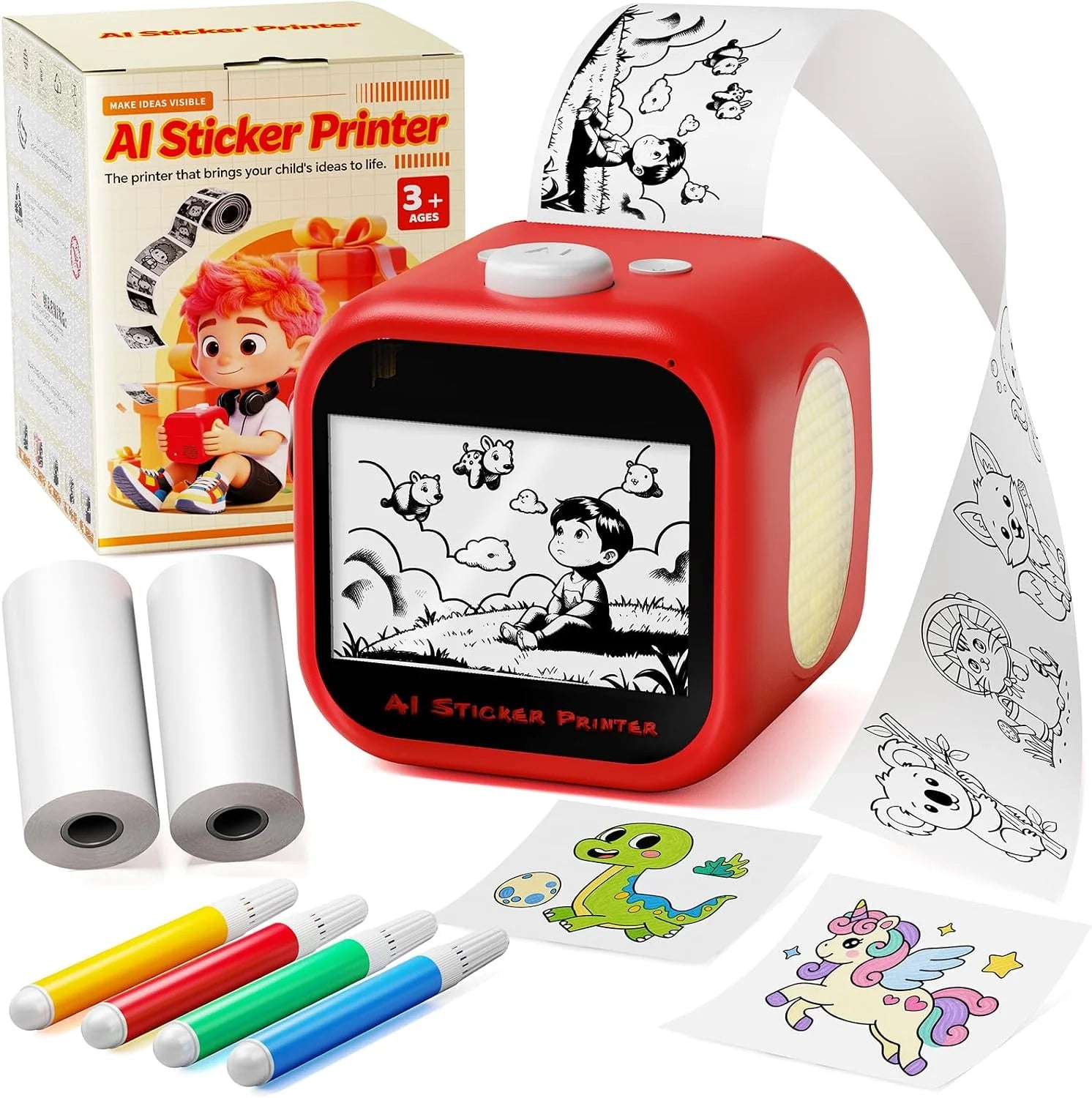 Phomemo A68 AI-Touchscreen-Aufkleberdrucker