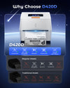 Phomemo D420D Versandetikettendrucker