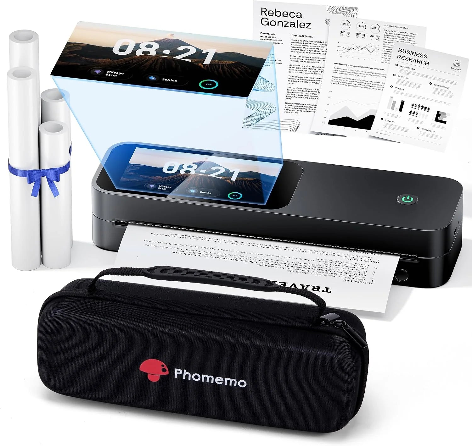 Phomemo M85 Touchscreen A4 Thermodrucker Kit