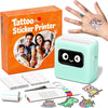 Phomemo TK20 Bluetooth-printer voor tijdelijke tatoeages, inclusief 40 vellen tattoopapier en 4 pennen