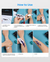Phomemo Tattoo-Transferpapier für M08F/TP81/TP83 Tattoo-Drucker