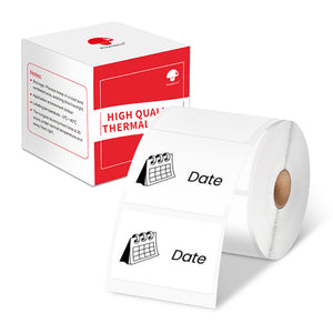 Phomemo thermische etiketten wit, verschillende formaten voor M110/M120/M150/M200/M220/M221/M250/M421/M20Pro/M110N