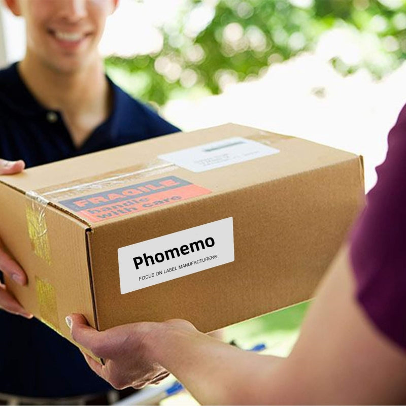 Phomemo 4¡±x2¡±  White Thermal  Sticker for Shippping Label Printer is
good for home  