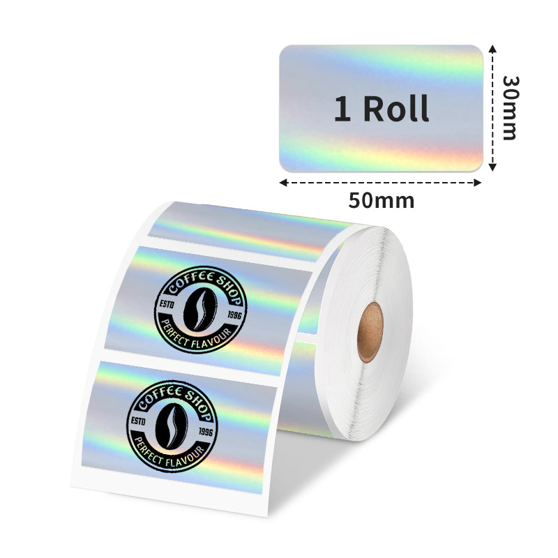 Phomemo_50X30mm_Holographic_Sticker_Thermal_Label_For_M110_M120_M200_M200_M221-2