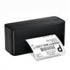 Black Phomemo PM241-BT 4¡±x6¡± Shipping Label Printer printing a clear shipping label