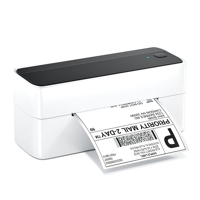 Phomemo PM241-BT Bluetooth Shipping Label Printer black white