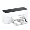 Black and white Phomemo PM241-BT 4¡±x6¡± Shipping Label Printer printing a clear shipping label