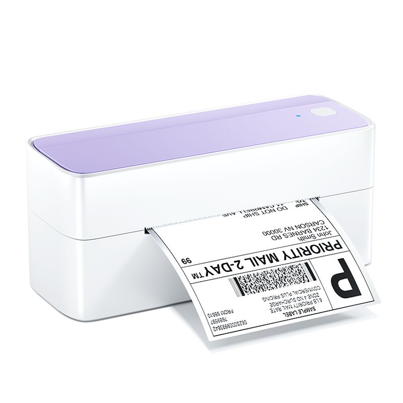 Phomemo PM241-BT Bluetooth Shipping Label Printer purple