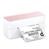 Phomemo PM241-BT 4''x6'' label printer printing a clear shipping label