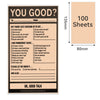 Dimension of Phomemo  80mm x 135mm Orange Card Paper Thermal Paper for M03