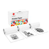 Phomemo 80mm Black on White Sticker 2-Year Long-Lasting Thermal Paper for M03/M03AS/M04S/M04AS/M832ح3 Rolls