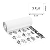 Dimension of Phomemo 80mm Black on White Sticker 2-Year Long-Lasting Thermal Paper for M03/M03AS/M04S/M04AS/M832ح3 Rolls