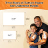 Phomemo TK32 Tattoo Maker Refill Pack,Includes 50pcs Tattoo&Transfer Papers and 8 Markers