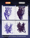 Phomemo Upgraded Tattoo Transfer Paper For M08F/TP81/TP83/TP87 Tattoo Printer