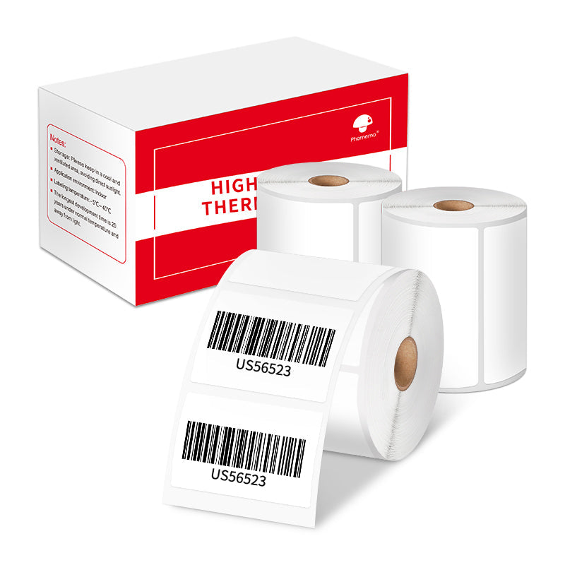 Phomemo 40 X 30mm Square White Thermal Label for M110/M120/M200/M220/M221-3 Roll