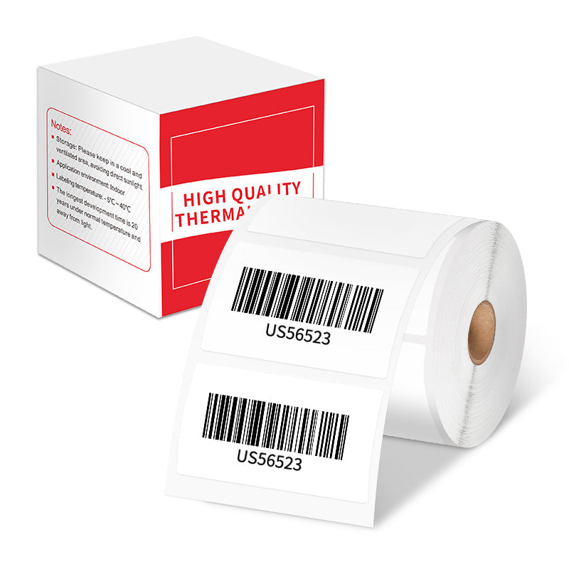 50¡Á30mm Thermal Paper Compatible with M110/M120/M220/M200/M221 Label Printer-1 Roll-Phomemo