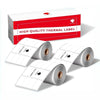 Étiquettes thermiques blanches Phomemo 20x10mm pour M110/M120/M150/M200/M220/M221/M250/M421/M20Pro/M110N - 3 rouleaux