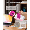 Phomemo 4¡±x6¡° Fanfold Direct Thermal Shipping Label (500 Labels) | Rose Red is strong adhesive label