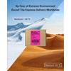 Phomemo 4¡±x6¡° Fanfold Direct Thermal Shipping Label (500 Labels) | Rose Red is no fear
