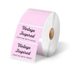 Phomemo 2.25¡±x1.25¡± Square Thermal Labels For Shipping Label Printer (Roll of 1000 Labels) pink