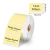 Phomemo 3¡°x2¡± Yellow Direct Thermal Label For Shipping Label Printer