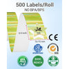 Phomemo 3¡± Golden Star Thermal Holographic Sticker for Shipping Label Printer 500 labels/roll