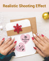 Phomemo ??3¡± Pink Heart Thermal Labels for Shipping Label Printer is ralistic shooting effect
