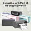 Phomemo 4¡±x 6'' Sticker Label for Shipping Label (250 Labels/Roll) is compatible with most of shipping printers