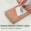 Phomemo 4¡±x 6'' Sticker Label for Shipping Label (250 Labels/Roll) is strong adhesion sticker labels