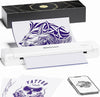 Phomemo TP81 (Aggiornata) Stampante Wireless per Stencil per Tatuaggi, Stampante Termica per Tatuaggi con 10 fogli di Carta da Trasferimento, Stampante per Tatuaggi per Artisti e Principianti, Compatibile con Tablet, Smartphone e PC